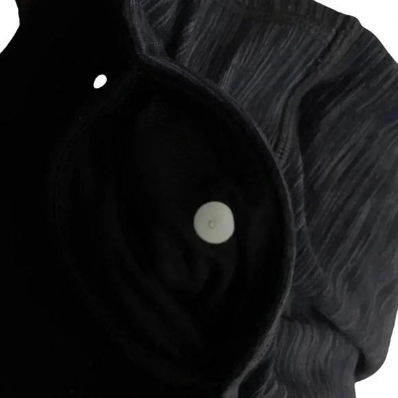 Lululemon Athletica Align Crop ‘Wee Are From Space Dark Carbon Ice Grey’ Size 8 - Picture 7 of 9